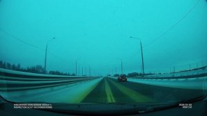 трасса, вид из машины, зима. Платные участки дорог до Москвы