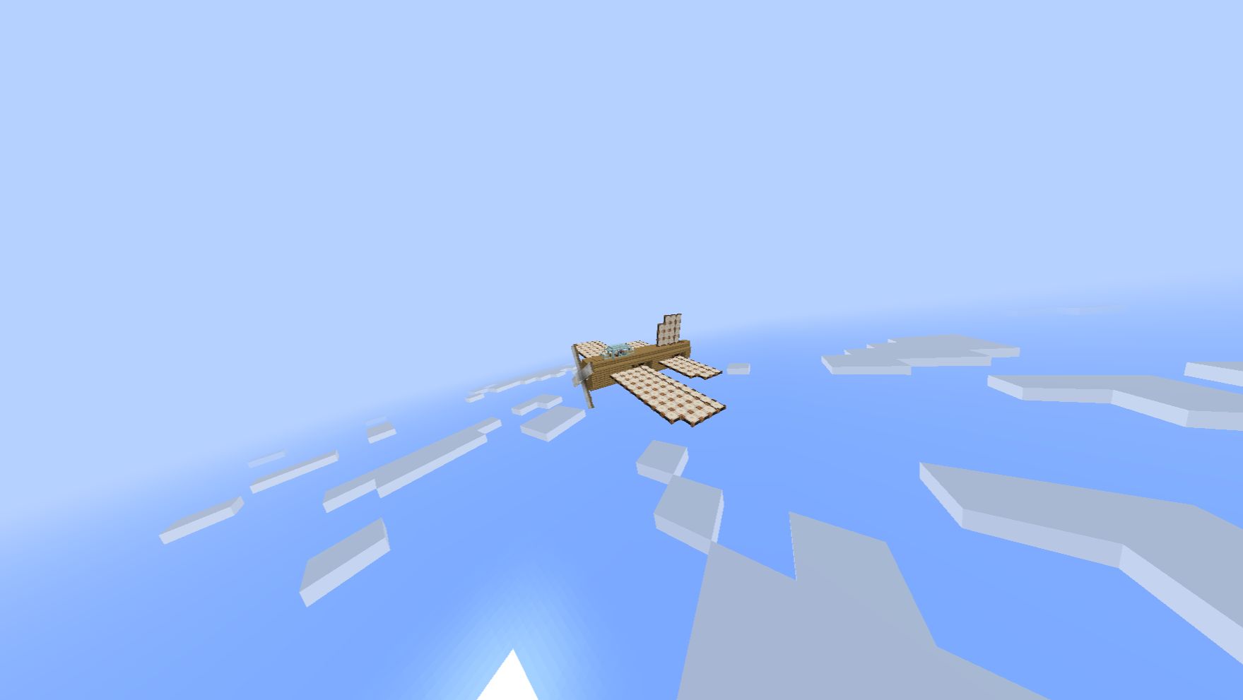 Как построить рабочий самолёт в майнкрафт (с модами)