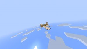 Как построить рабочий самолёт в майнкрафт (с модами)