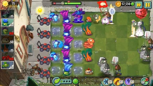 Plants vs. Zombies 2: Modern day - Day 23: Grimrose смотреть онлайн