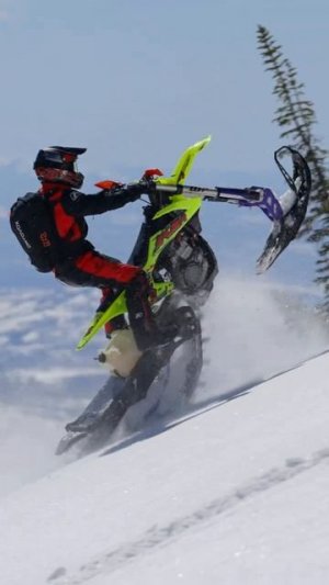 Сноубайк 🔥