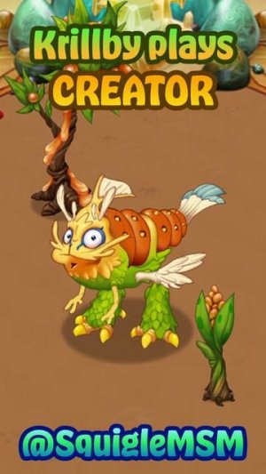 Кребет Поёт в Пластинке из Майнкрафта - My Singing Monsters