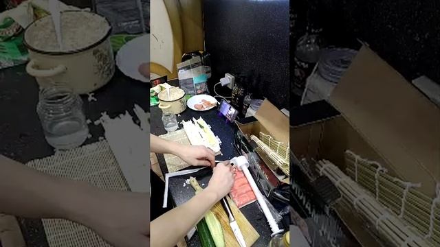 Суши ДОМА .Готовим Первый Раз. смотреть онлайн