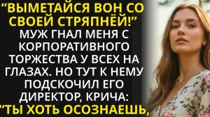 Убирайся со своей стряпней - муж гнал меня с корпоратива, но обомлел, когда шеф откусил первый кусок