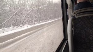 поездка на автобусе ЛиАЗ 4292 борт 072081, по маршруту 549