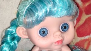 Пупс гномик или эльфик, но это не Биггерсёнок, просто похож. Милая ляля с мятными косичками.