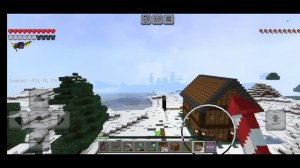 я построил старую деревню жителей в Майнкрафт