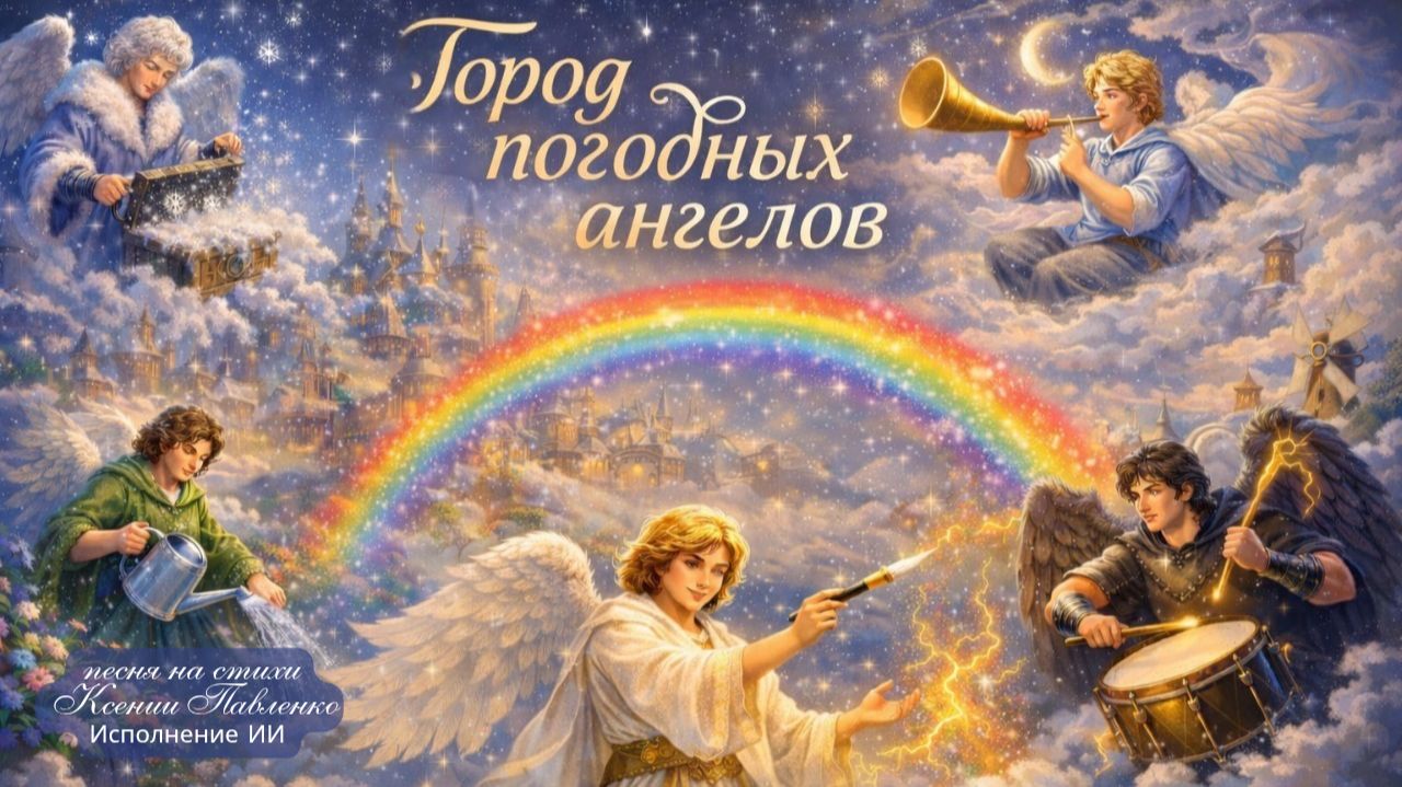 "ГОРОД ПОГОДНЫХ АНГЕЛОВ " песня на стихи Ксении Павленко смотреть онлайн