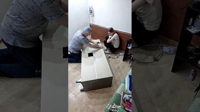 Дома Собираем ТУМБУ ПОД ТЕЛЕВИЗОР смотреть онлайн