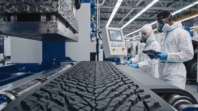 Как делают шины для автомобилей. Полный цикл производства. смотреть онлайн