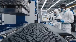 Как делают шины для автомобилей. Полный цикл производства.