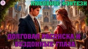 АУДИОКНИГА ЛЮБОВНОЕ ФЭНТЕЗИ | РОМАН: ДОЛГОВАЯ РАСПИСКА И БЕЗДОННЫЕ ГЛАЗА