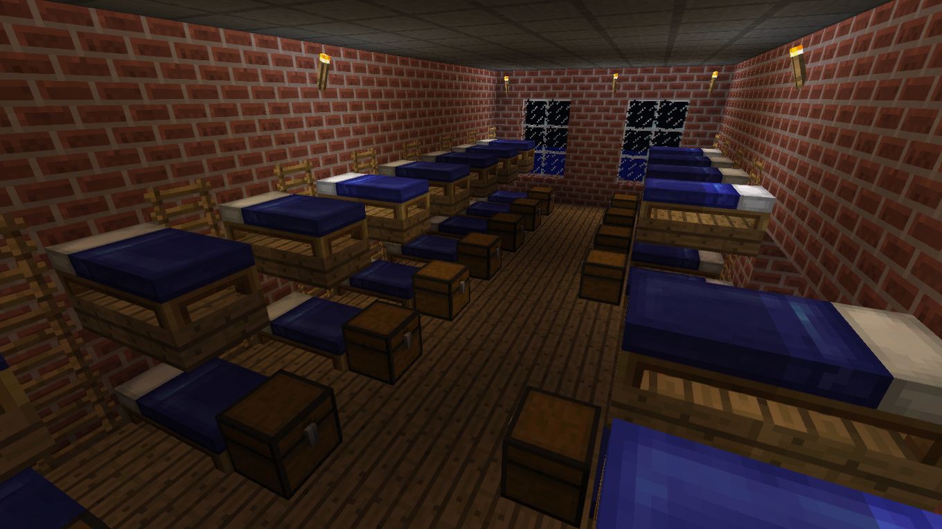 Строительство казармы в Майнкрафт смотреть онлайн