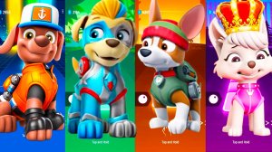 Мультики для Детей Щенячий Патруль Tiles Hop - ЗУМА, ЭЛЛА, ТРАКЕР, СВИТТИ