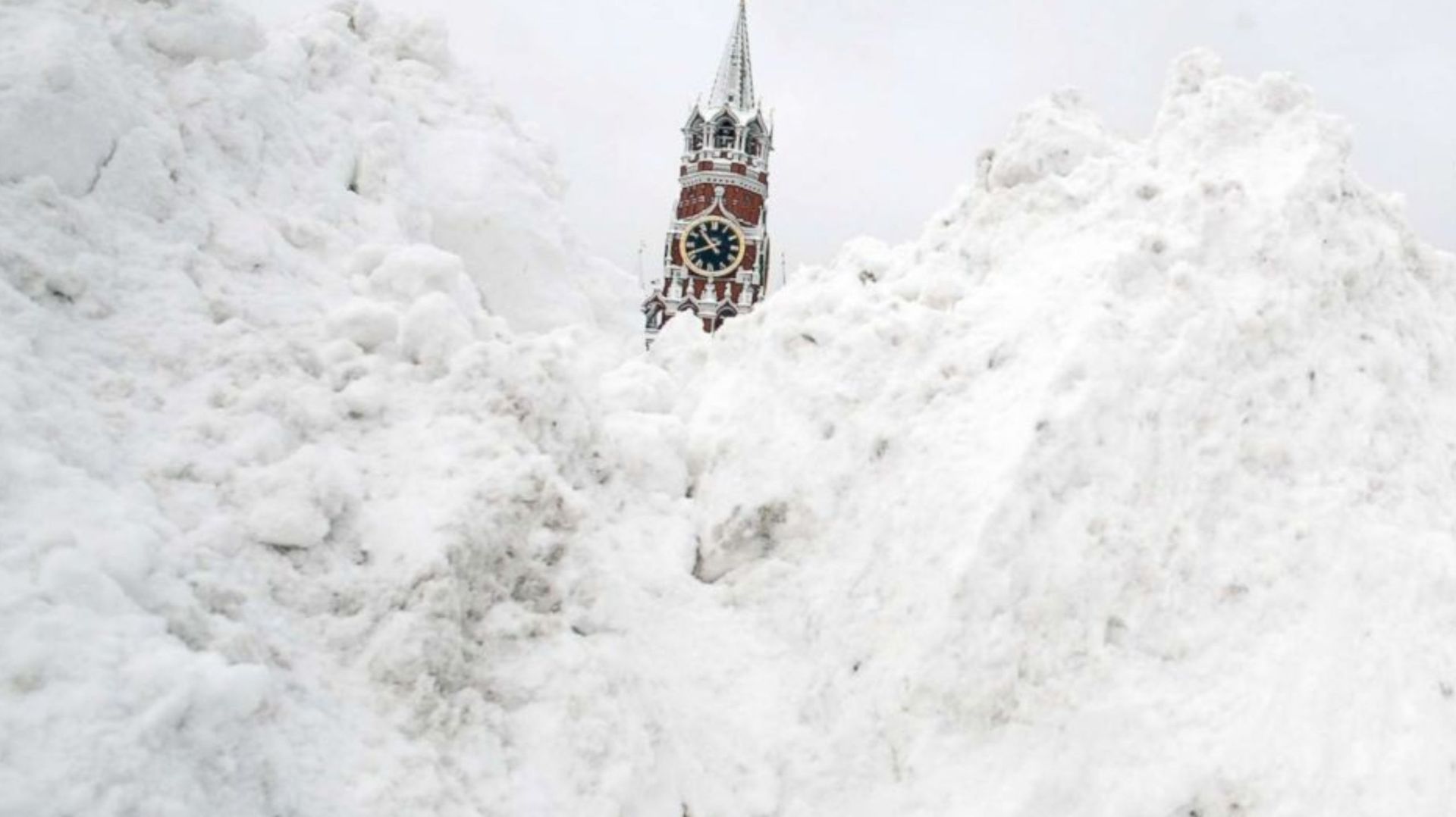 Балканский циклон «Фрэнсис» принес в Москву метели, сугробы и снегопады смотреть онлайн