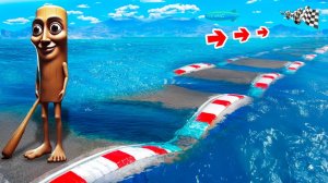 КАК ДАЛЕКО БРЕЙНРОТ СМОЖЕТ ПРОЕХАТЬ ПО ВОДНЫМ КОЧКАМ В ГТА 5 ?