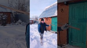 Чистим крыши.