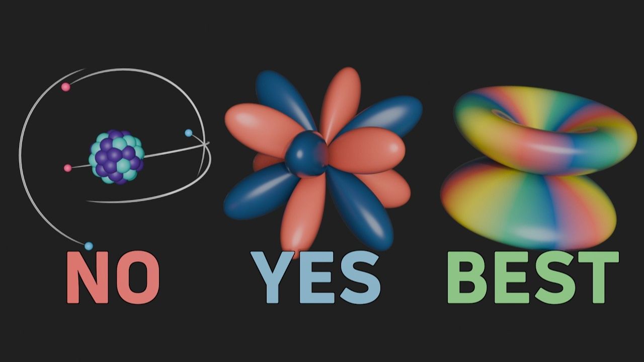 Электроны на самом деле не вращаются по орбитам