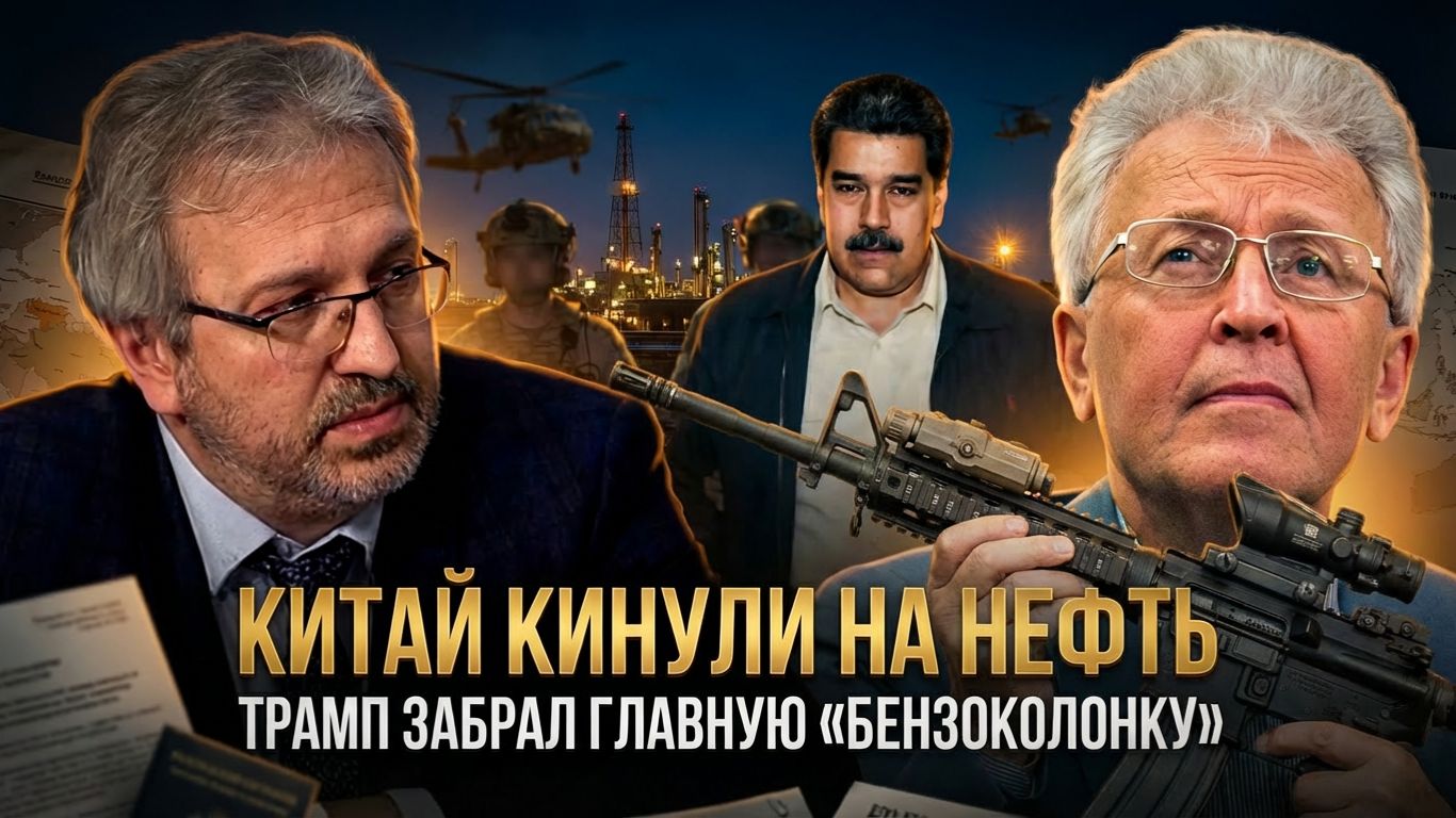 Валентин Катасонов | КИТАЙ КИНУЛИ НА НЕФТЬ. Трамп забрал главную «бензоколонку» смотреть онлайн