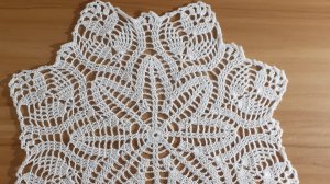 Салфетка крючком ч.3.