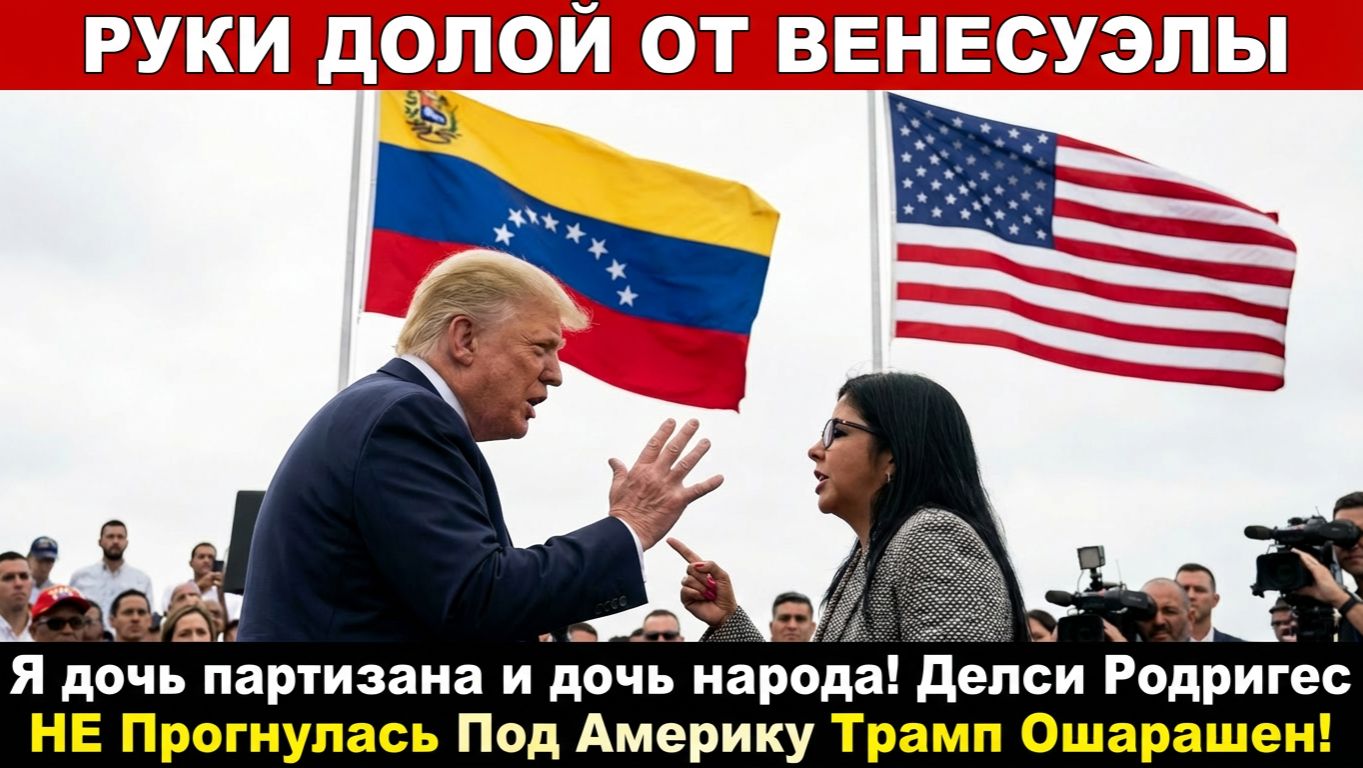 Я дочь партизана и дочь народа! Делси Родригес НЕ Прогнулась Под Америку Трамп Ошарашен! смотреть онлайн
