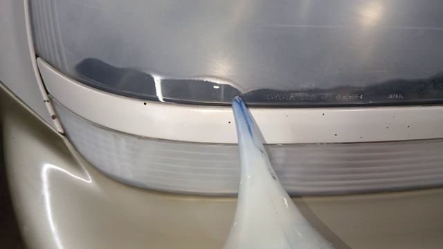 Химическая полировка фар Тойота Харриер. смотреть онлайн