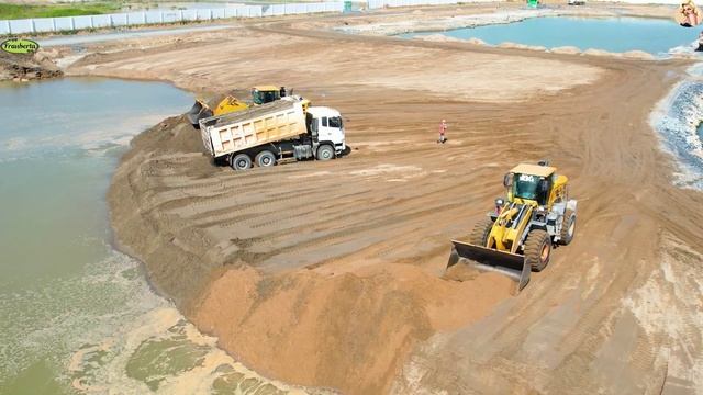 Строительство, высотные съёмки, обзор засыпки смотреть онлайн