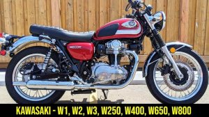 Kawasaki W800 - Откуда у Японцев Британский Мотоцикл