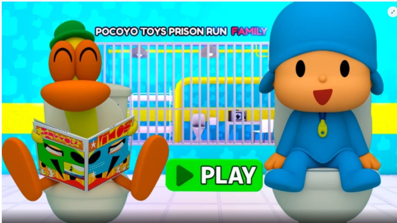 POCOYO. Забег в тюрьме Покойо! Обби Roblox! Прохождение игры