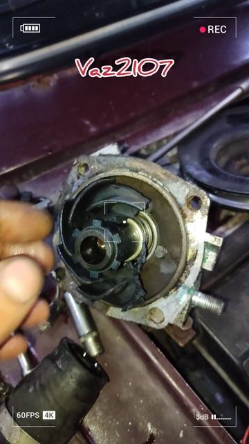 замена термостата и водяного насоса ваз-2107