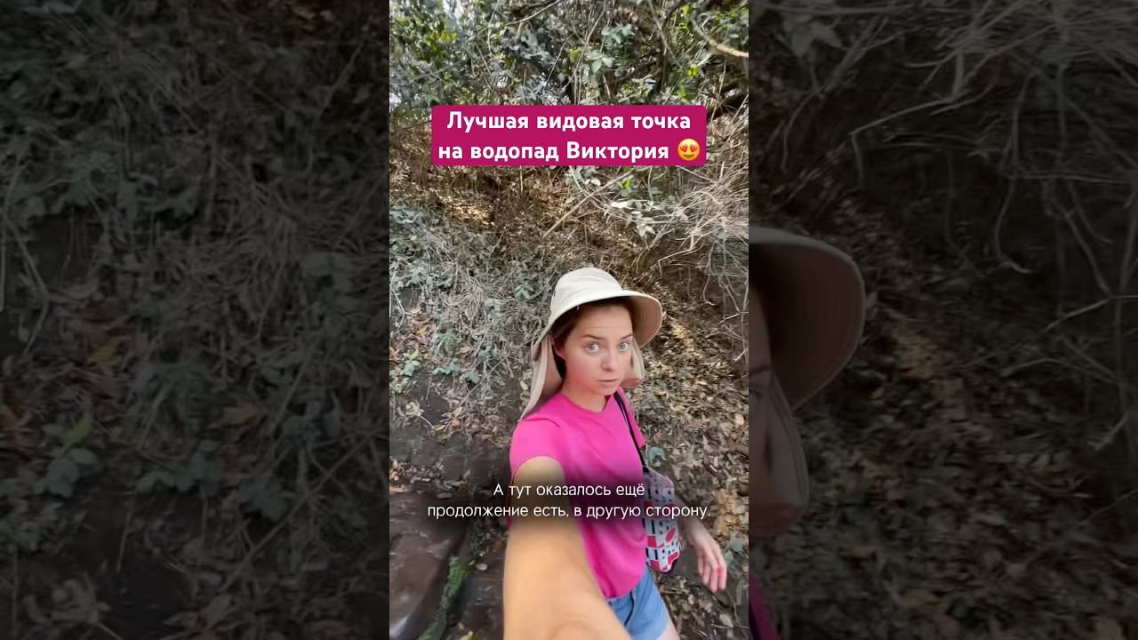 Именно с этой точки открывается лучший вид на водопад Виктория в Африке!Про трип без гидов в профиле смотреть онлайн
