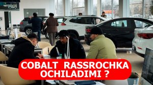 ENDI COBALT RASSROCHKA OCHILADIMI ?