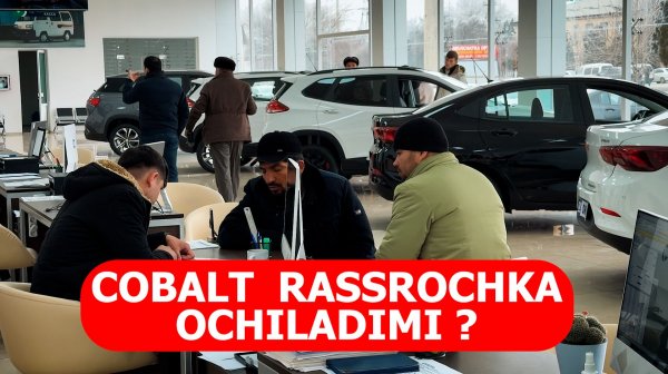 ENDI COBALT RASSROCHKA OCHILADIMI ?