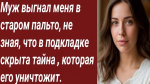 Истории для Вас/Муж выгнал меня в старом пальто, не зная, что в подкладке скрыта../Жизненные истории