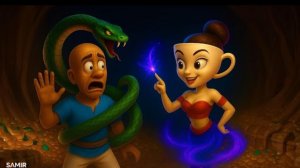 Балерина Капучино джин, спасает Тунг Тунг Сахура от Змеи.