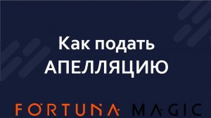 Как подать апелляцию