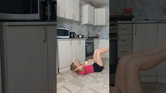 ХОЧЕШЬ СДЕЛАТЬ ПЛОСКИЙ ЖИВОТ? Тогда жта тренировка для тебя❤