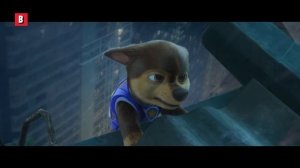 Гончик героически спасает Райдера | Щенячий патруль в кино (отрывок)