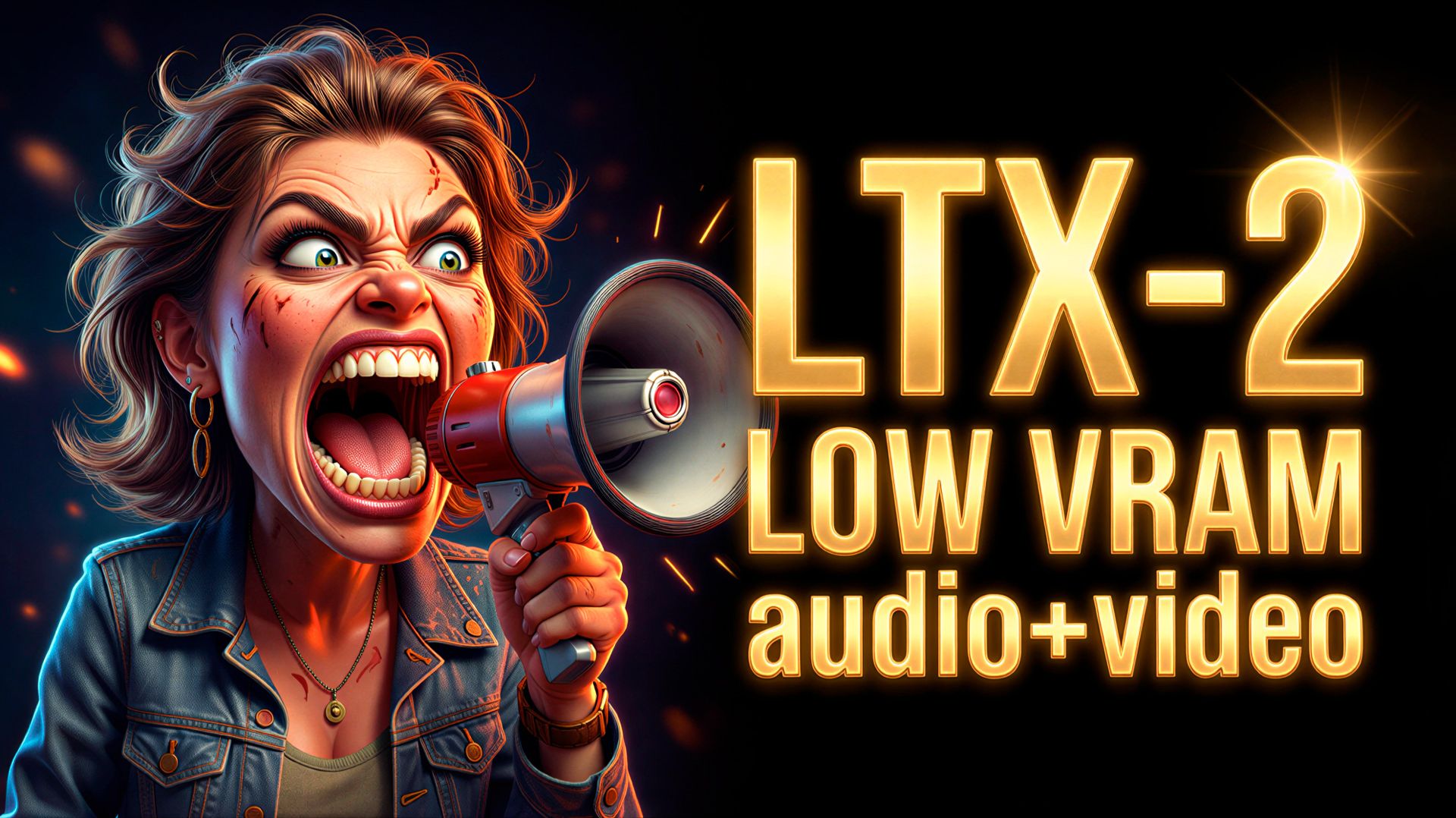 LTX 2 - видео audio - low-vram смотреть онлайн