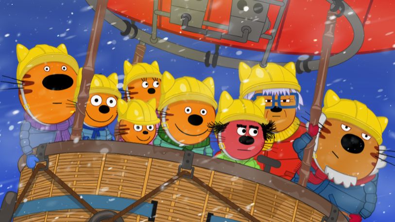 БОЛЬШОЕ ПУТЕШЕСТВИЕ ТРИ КОТА - СБОРНИК ТРИ КОТА ДЛЯ ДЕТЕЙ - ТРИ КОТА смотреть онлайн