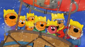 БОЛЬШОЕ ПУТЕШЕСТВИЕ ТРИ КОТА - СБОРНИК ТРИ КОТА ДЛЯ ДЕТЕЙ - ТРИ КОТА