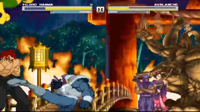 Мой Mugen - максимум слотов = 329967(33х9999) - бой Ханма Юдзиро vs всех - 08.01.2026 (2)