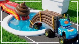 Мультики про машинки для детей. Яркие краш тесты Маквина из мультика ТАЧКИ. Мультики для малышей