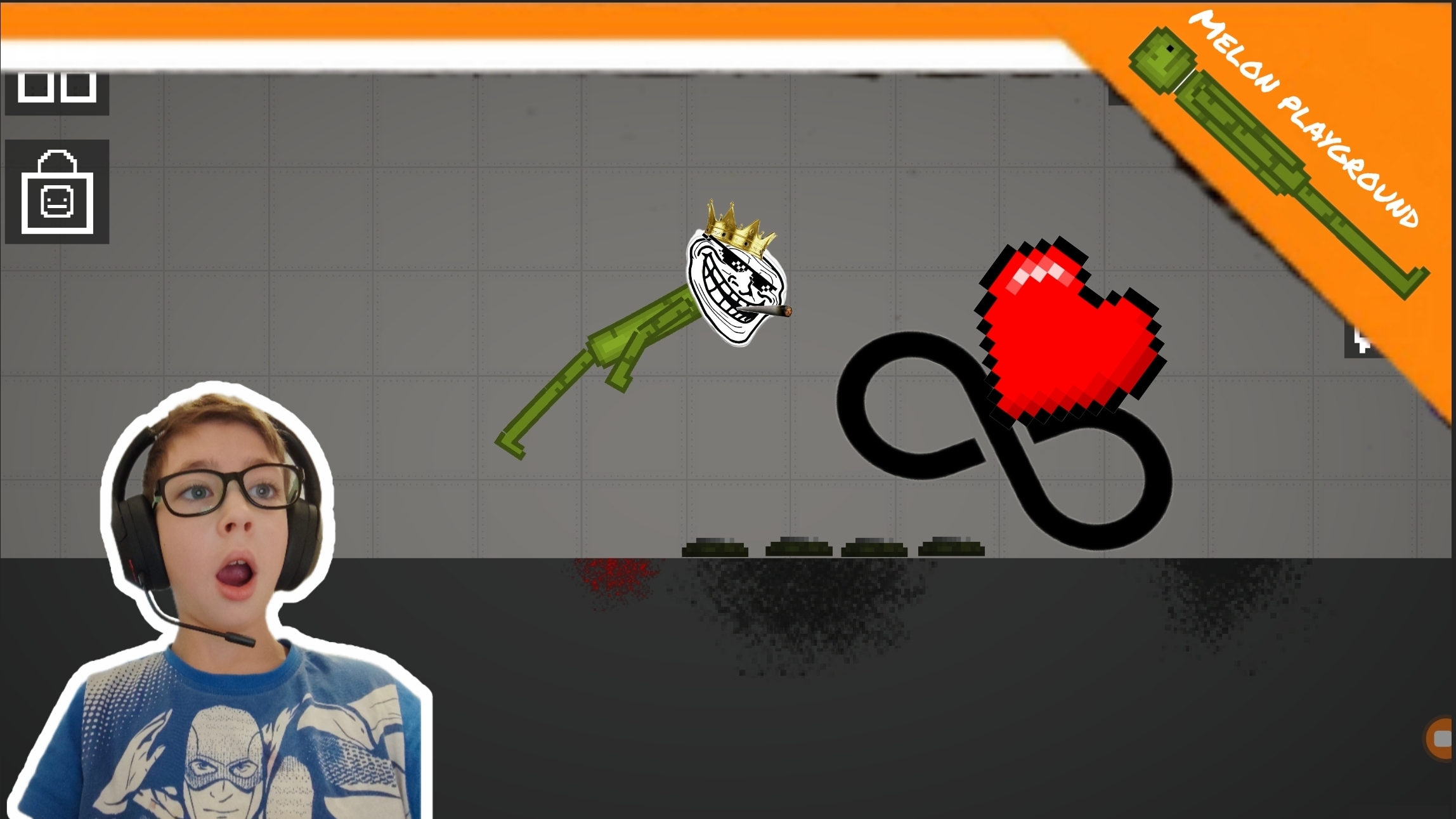 ❤️ У МЕЛОНА БЕСКОНЕЧНОЕ ХП! И ЭТО РЕАЛЬНО ПРИКОЛЬНО!!! ➣ Melon playground ❤️ смотреть онлайн