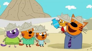 Три Кота Мультфильм Песочные приключения.