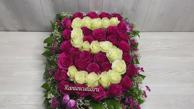 Цифра 5 из роз смотреть онлайн