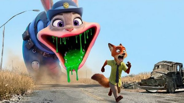 😱🐰  Judy Become: WORM HYBRID | VS GREEN APPLE CURE 🔥