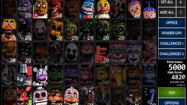 Играем в Ultimate Custom Night
