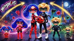 Взросление Леди Баг! Идеи для кукол ЛОЛ ОМГ!