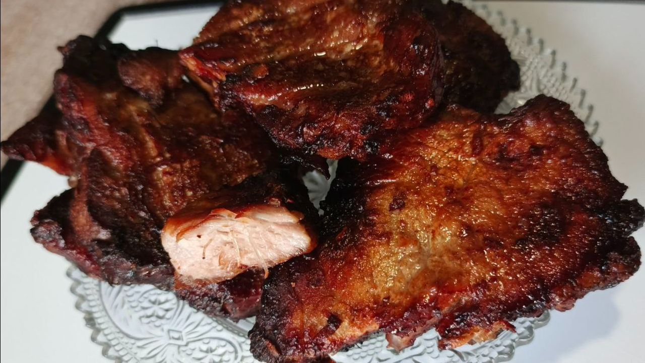 Стейк в аэрогриле